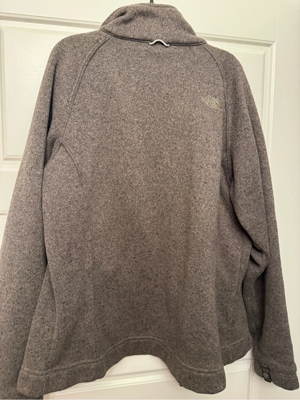 The North Face Kids Brown Full-Zip Fleece Jacket